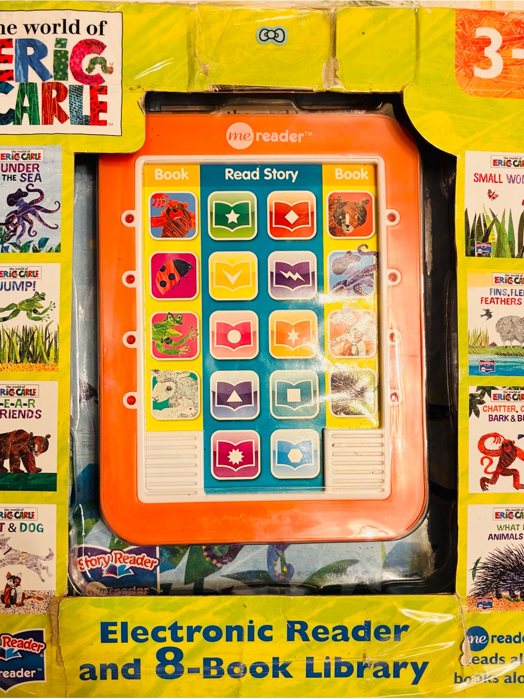 World Of Eric Carle Electronic Reader And 8Book Library